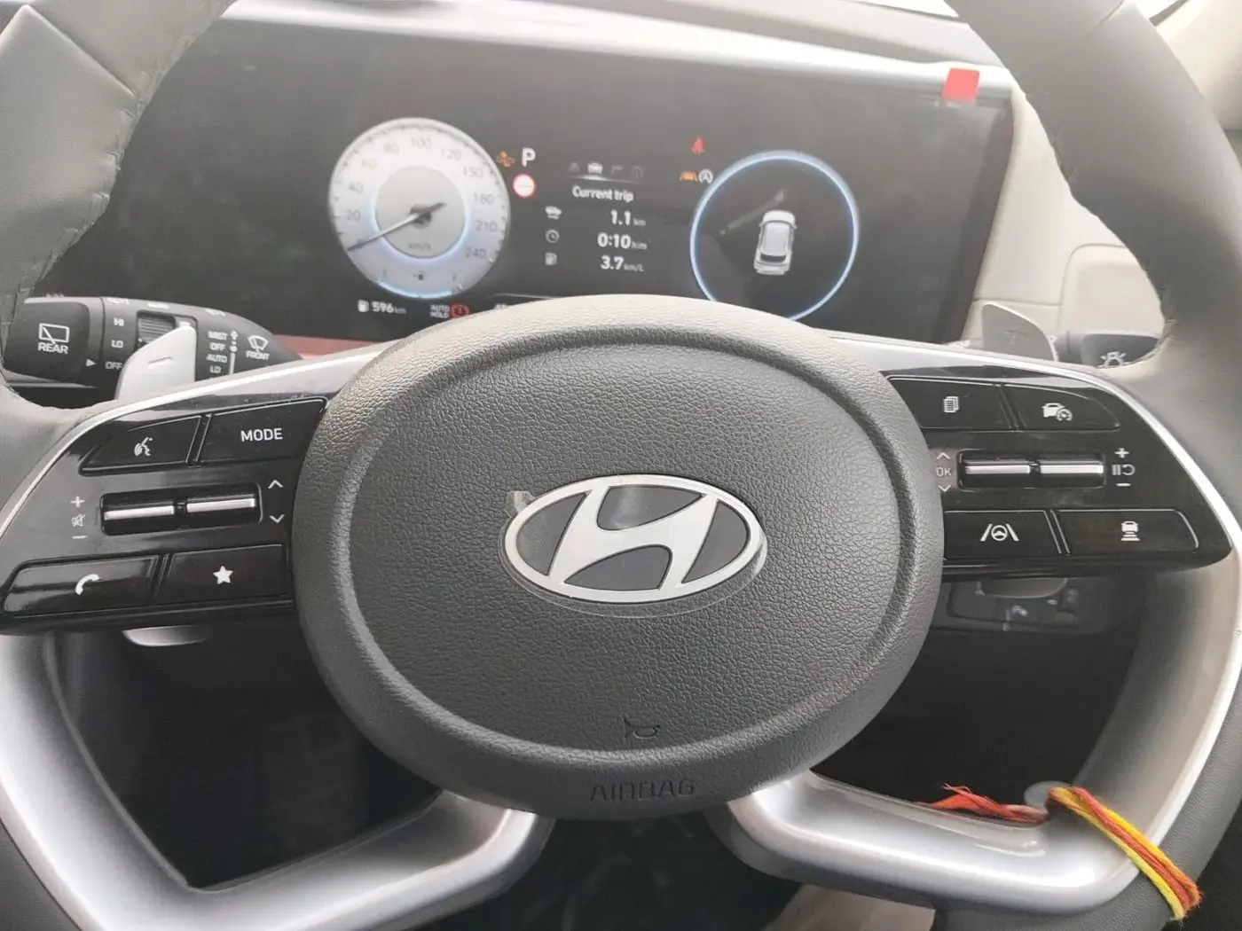 2026 Hyundai Creta 1.5 Turbo DCT King, Petrol, Automatic, 2,193 km, interior