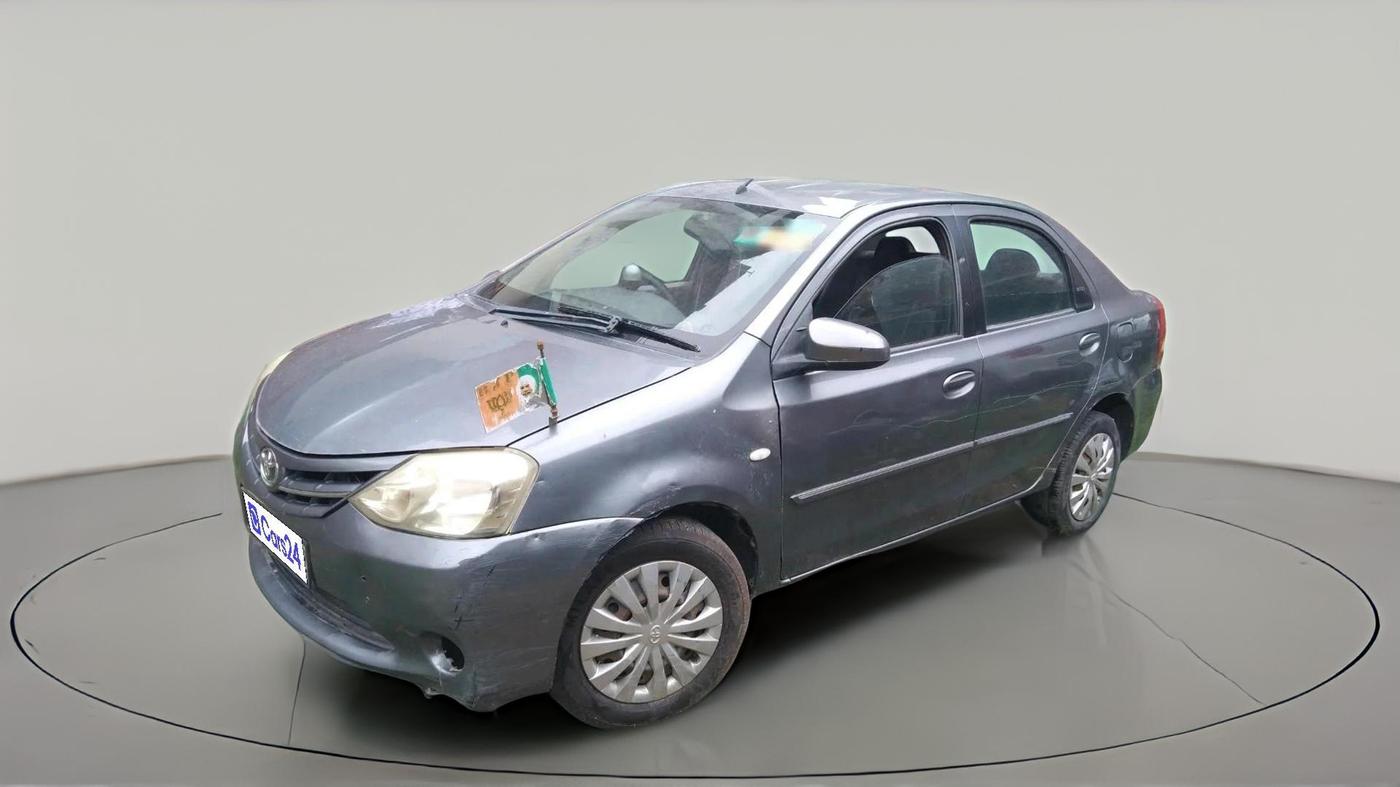 2013 Toyota Etios G, Petrol, Manual, 1,73,385 km, exterior