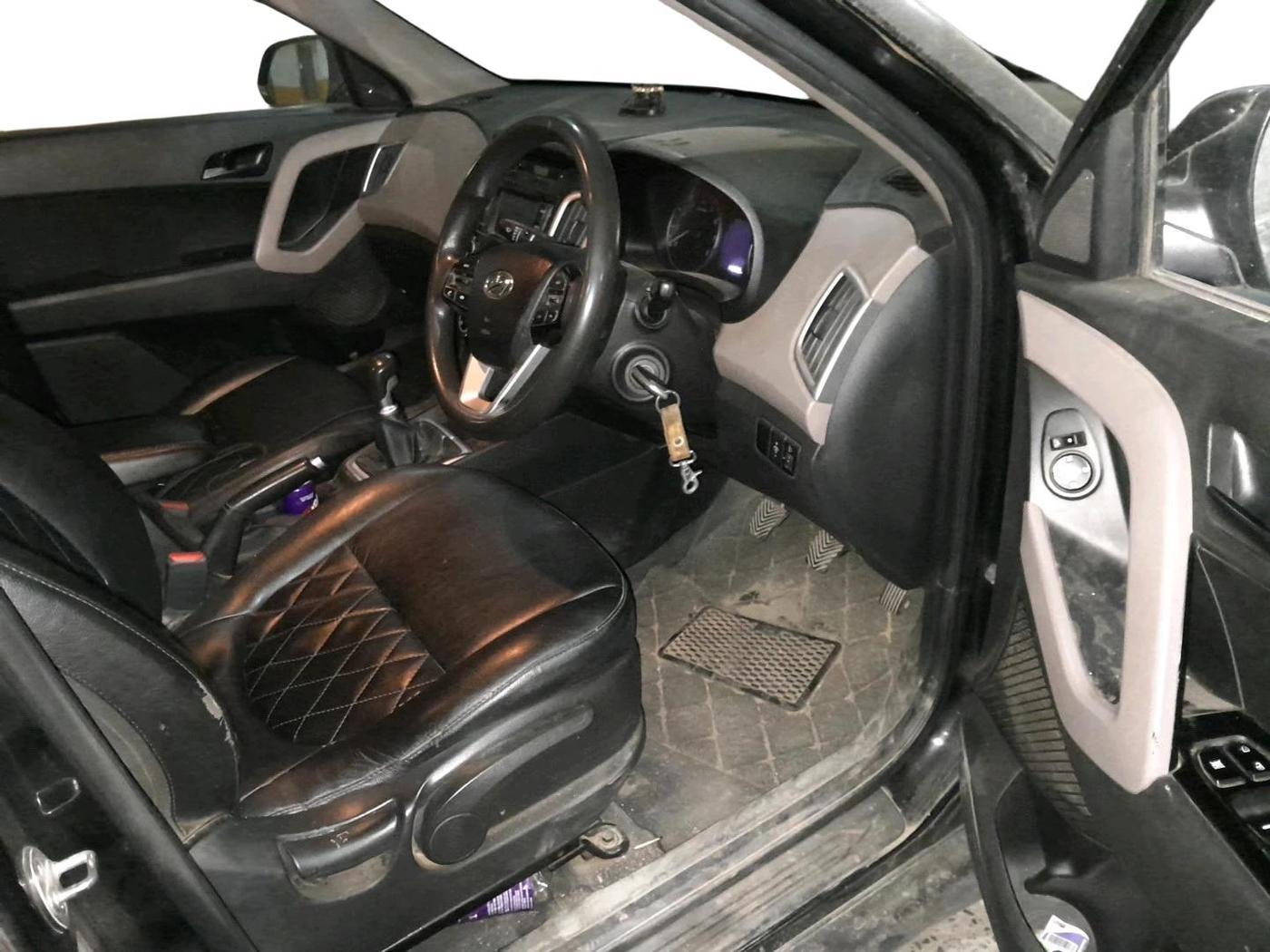 2019 Hyundai Creta EX 1.6 PETROL, Petrol, Manual, 1,45,233 km, interior