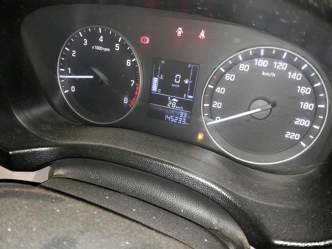 2019 Hyundai Creta EX 1.6 PETROL, Petrol, Manual, 1,45,233 km, interior