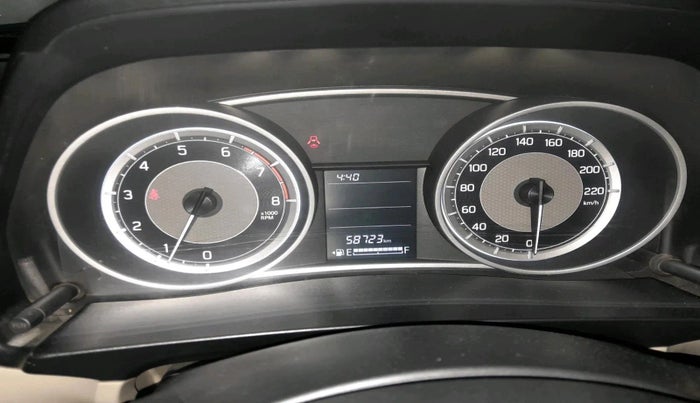 2017 Maruti Dzire VXI, Petrol, Manual, 58,723 km, interior