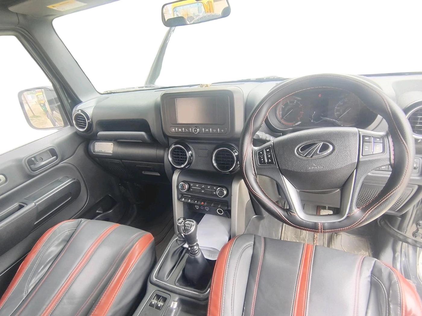2021 Mahindra Thar LX HARD TOP 4WD MT, Diesel, Manual, 74,796 km, interior
