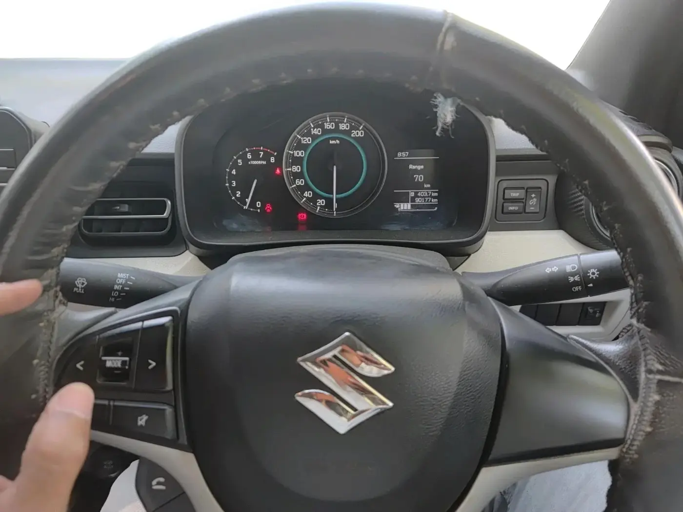 2018 Maruti IGNIS DELTA 1.2, Petrol, Manual, 90,177 km, interior