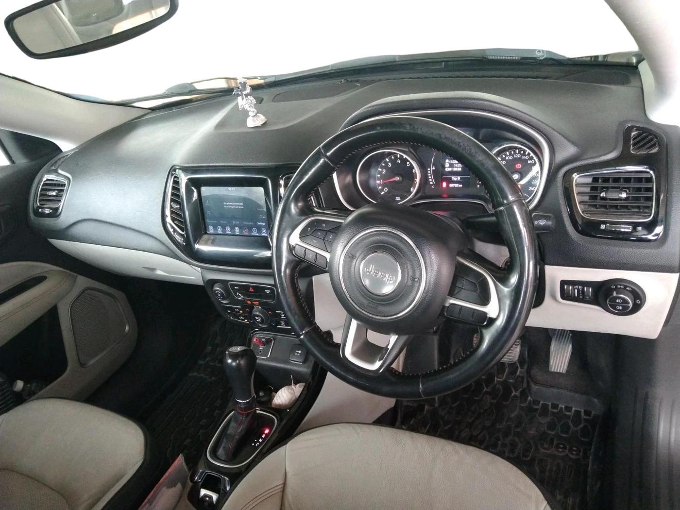 2018 Jeep Compass LIMITED (O) 1.4 PETROL AT, Petrol, Automatic, 65,752 km, interior