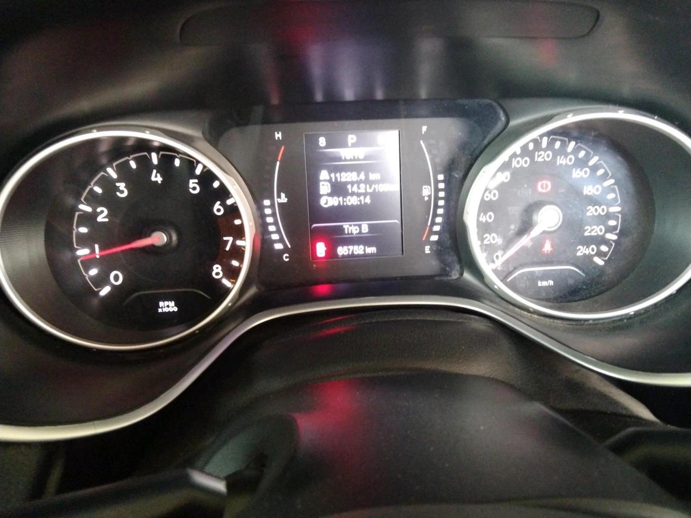 2018 Jeep Compass LIMITED (O) 1.4 PETROL AT, Petrol, Automatic, 65,752 km, interior