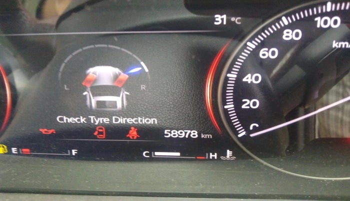 2022 Mahindra SCORPIO-N Z8 L PETROL MT 7 STR, Petrol, Manual, 58,978 km, interior