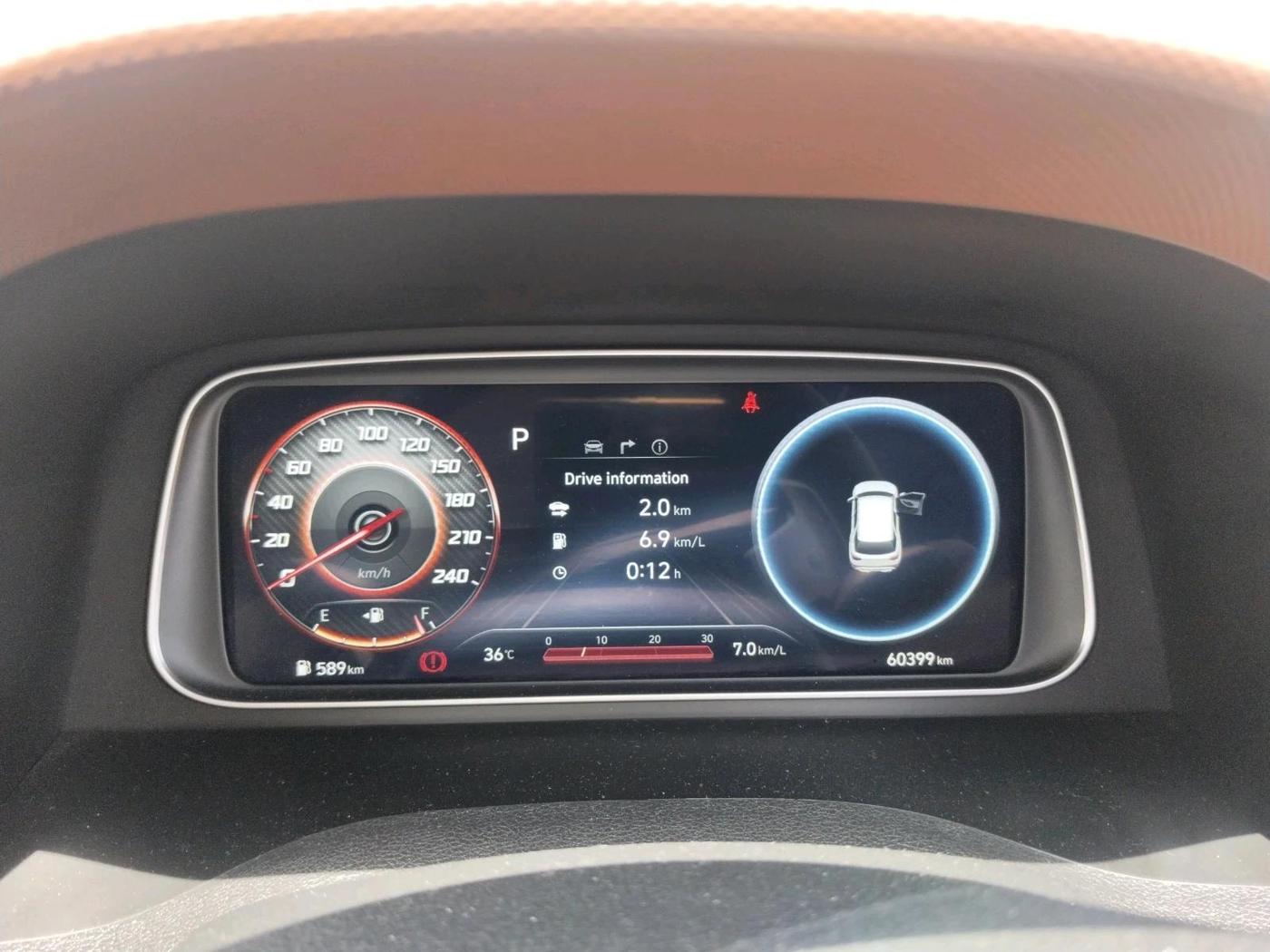 2023 Hyundai ALCAZAR 1.5 SIGNATURE (O) AT 7STR, Diesel, Automatic, 60,399 km, interior