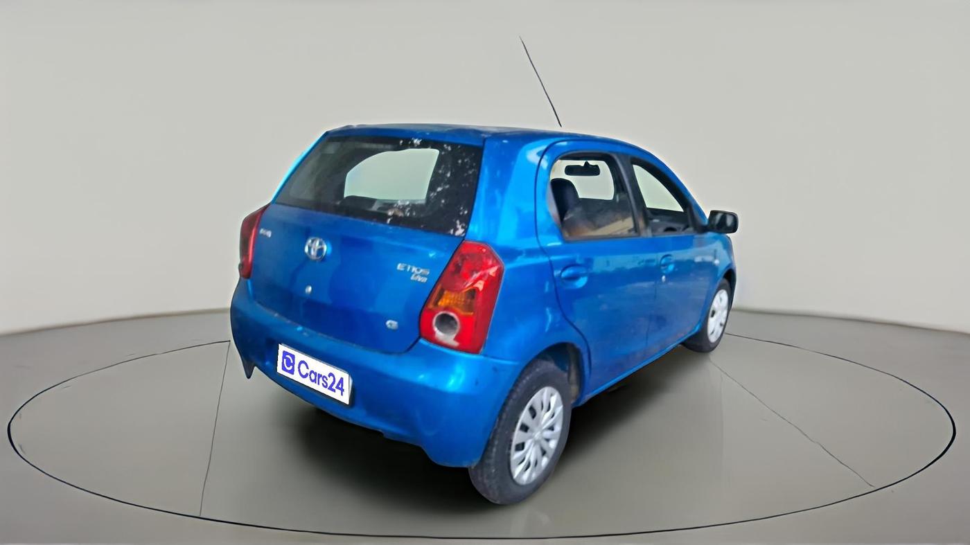 2011 Toyota Etios Liva G, Petrol, Manual, 50,690 km, exterior