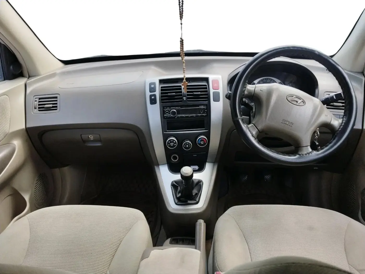 2006 Hyundai Tucson 2.0 CRDI, Diesel, Manual, 1,36,461 km, interior