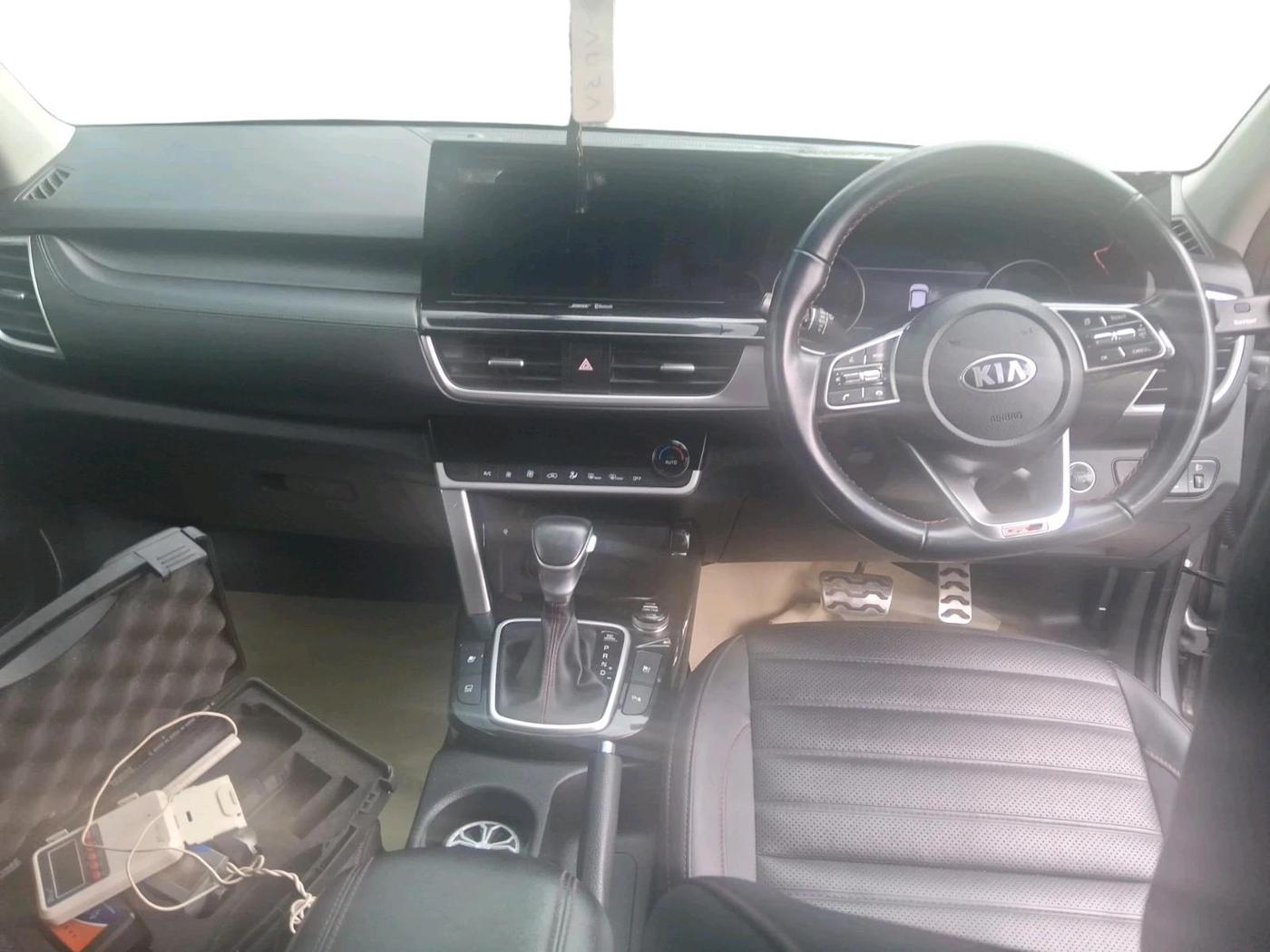 2020 KIA SELTOS GTX PLUS DCT 1.4 PETROL, Petrol, Automatic, 1,12,436 km, interior