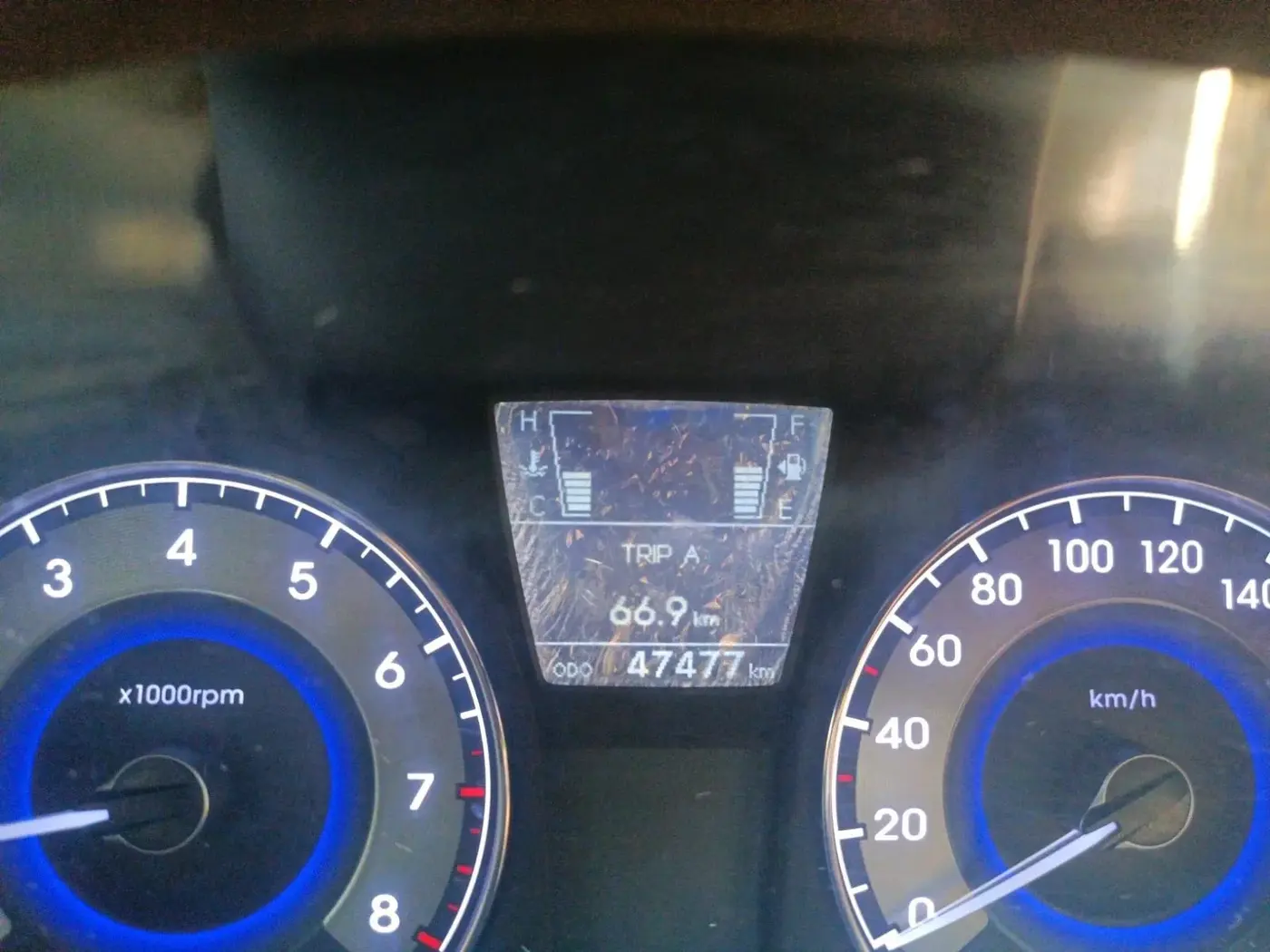 2012 Hyundai Verna FLUIDIC 1.6 VTVT SX, Petrol, Manual, 47,477 km, interior
