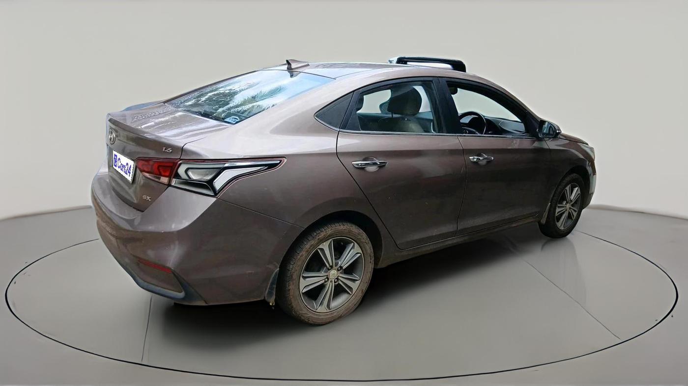 2019 Hyundai Verna 1.6 VTVT SX + AT, Petrol, Automatic, 50,724 km, exterior