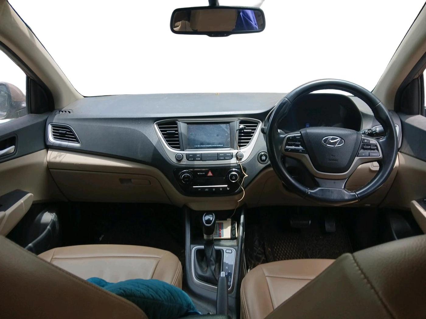 2019 Hyundai Verna 1.6 VTVT SX + AT, Petrol, Automatic, 50,724 km, interior