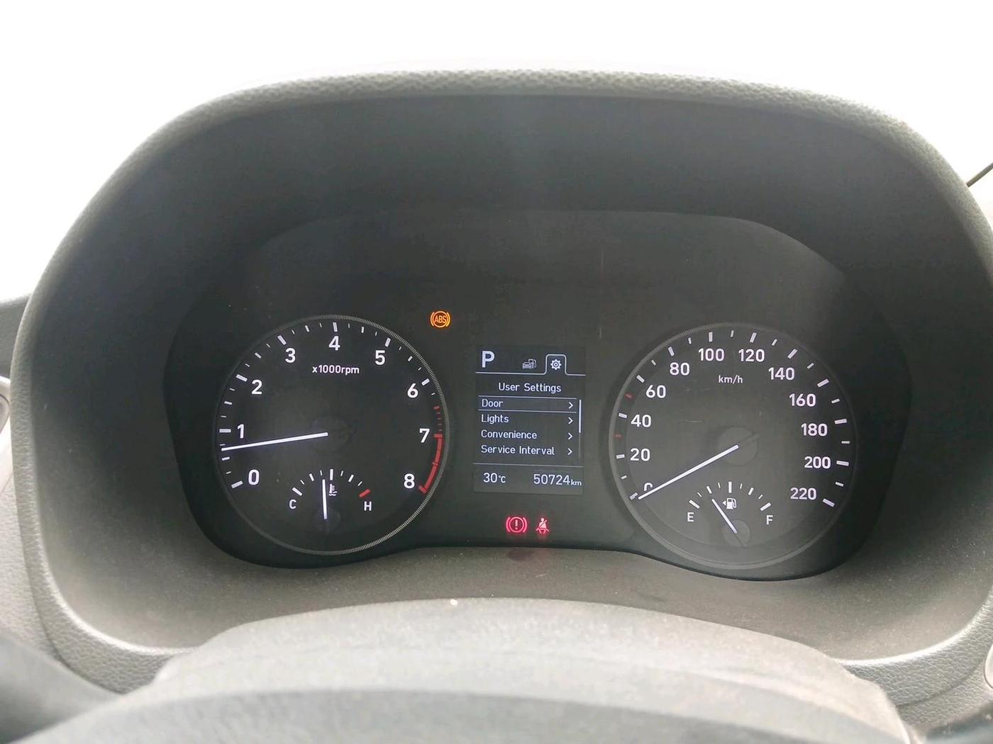 2019 Hyundai Verna 1.6 VTVT SX + AT, Petrol, Automatic, 50,724 km, interior