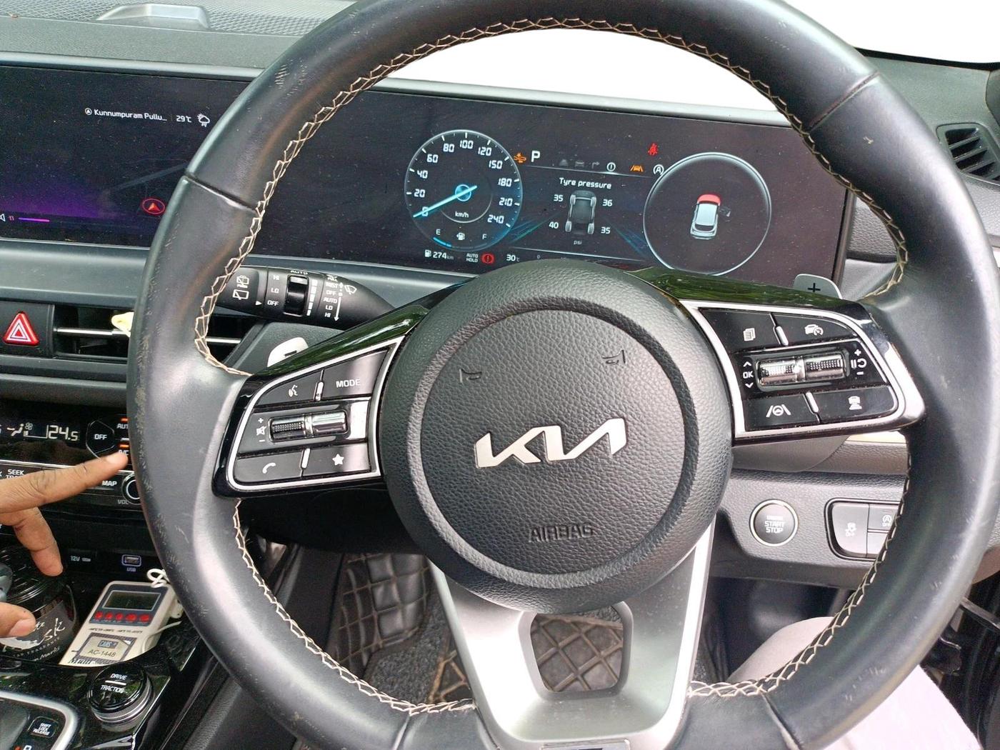 2023 KIA SELTOS  GTX Plus 1.5 Turbo Petrol DCT, Petrol, Automatic, 45,744 km, interior