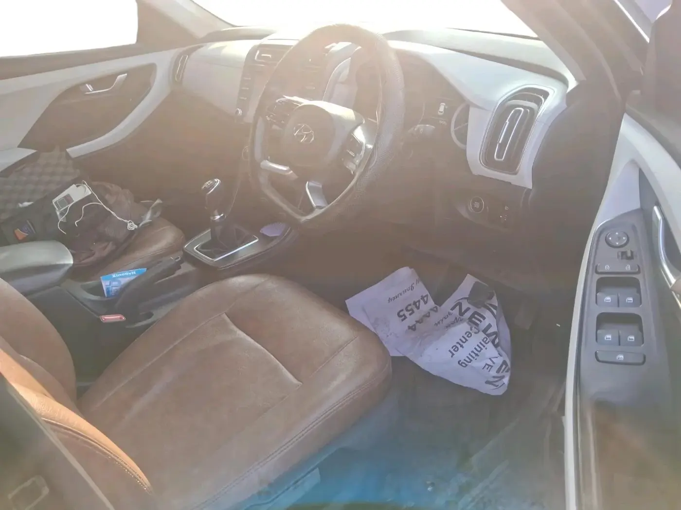 2022 Hyundai Creta S IMT 1.5 PETROL, Petrol, Manual, 75,435 km, interior