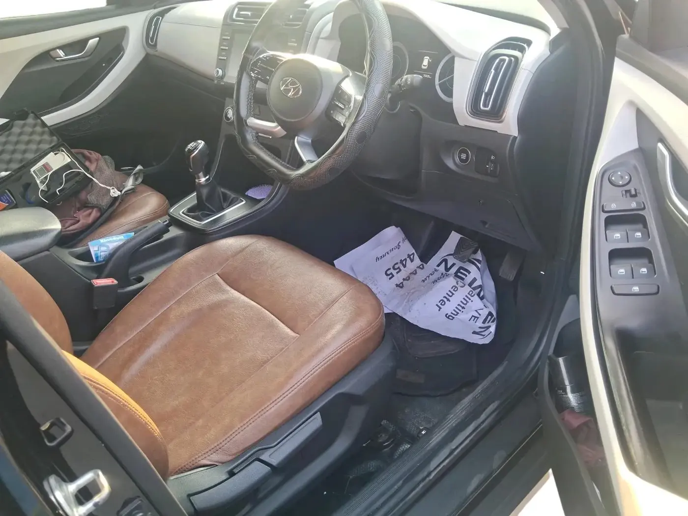 2022 Hyundai Creta S IMT 1.5 PETROL, Petrol, Manual, 75,435 km, interior