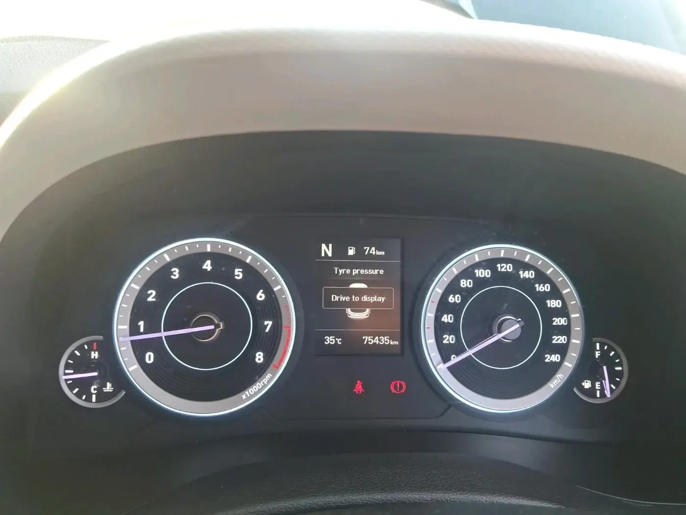 2022 Hyundai Creta S IMT 1.5 PETROL, Petrol, Manual, 75,435 km, interior