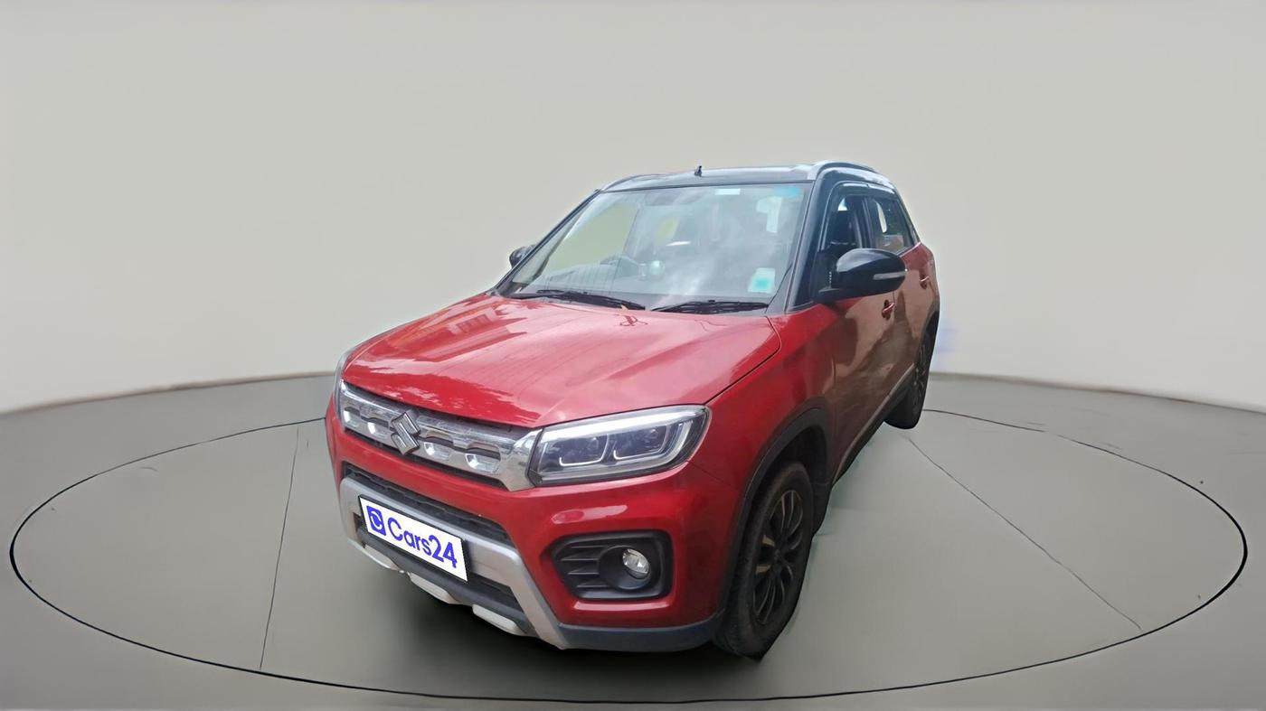 2021 Maruti Vitara Brezza ZXI PLUS AT DUAL TONE SHVS, Petrol, Automatic, 25,000 km, exterior