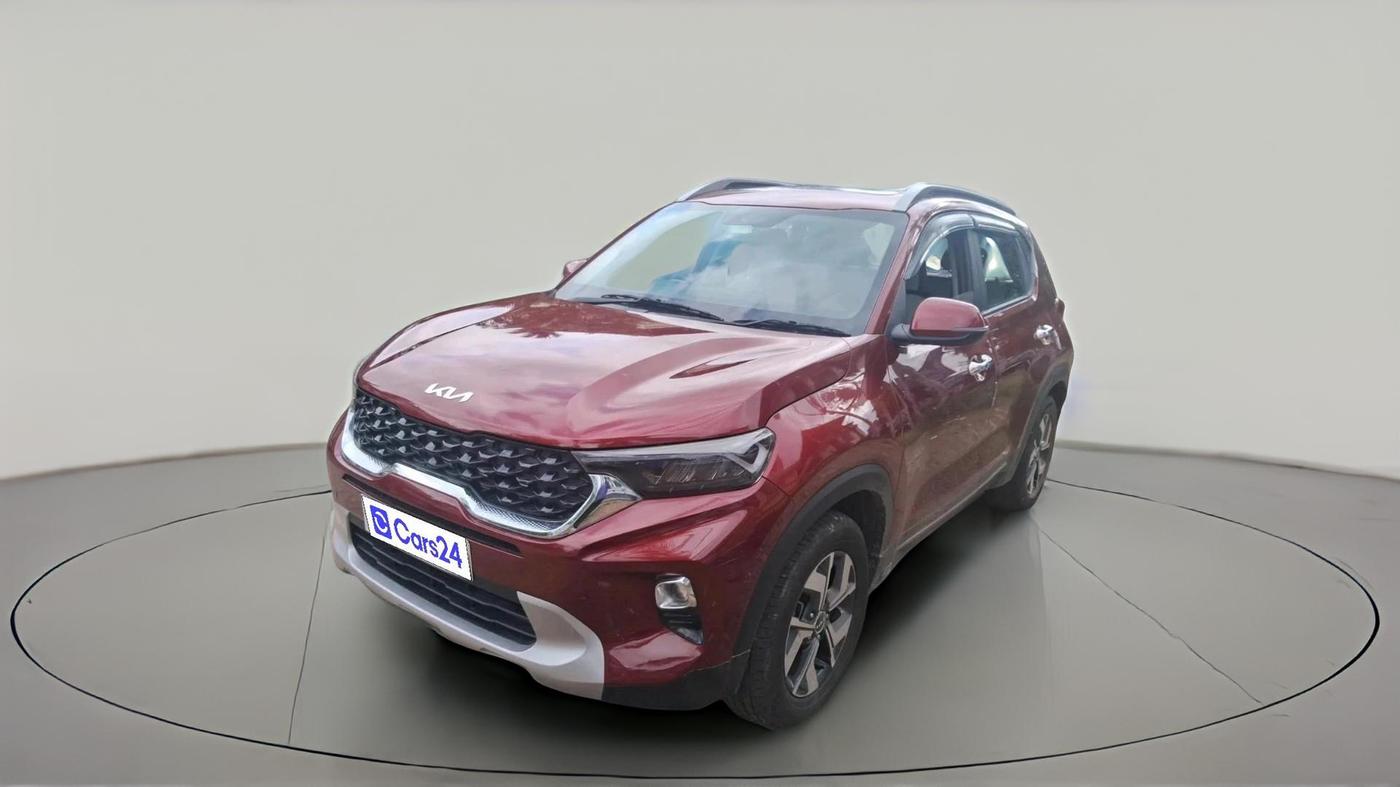 2021 KIA SONET HTX 1.0 IMT, Petrol, Manual, 56,207 km, exterior