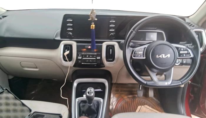 2021 KIA SONET HTX 1.0 IMT, Petrol, Manual, 56,207 km, interior