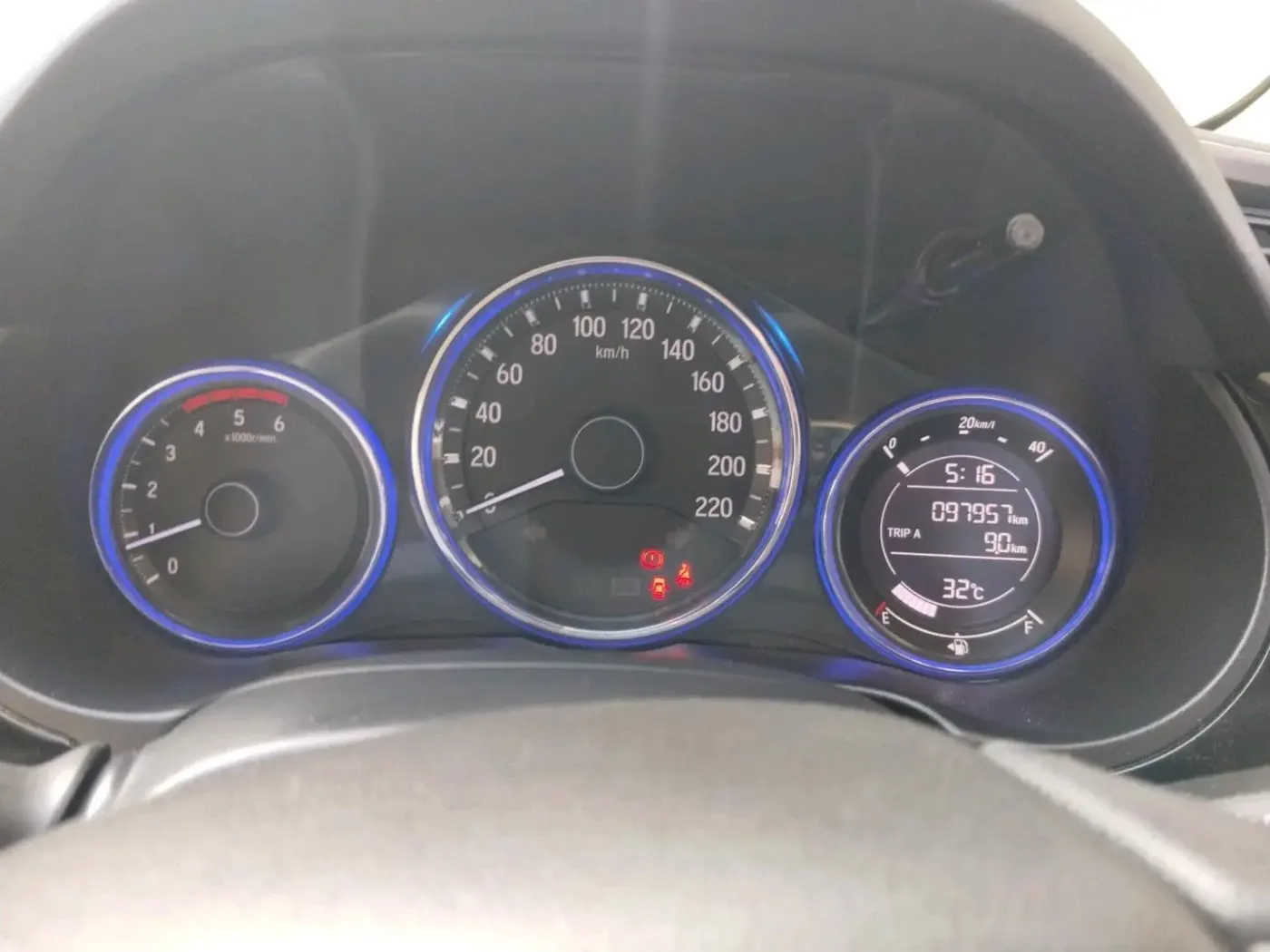 2014 Honda City 1.5L I-DTEC V, Diesel, Manual, 97,957 km, interior