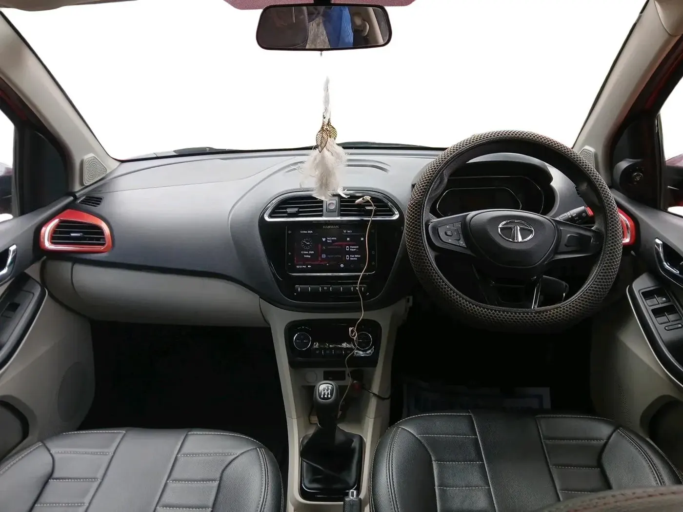 2022 Tata TIGOR XZ PLUS DUAL TONE, Petrol, Manual, 27,877 km, interior