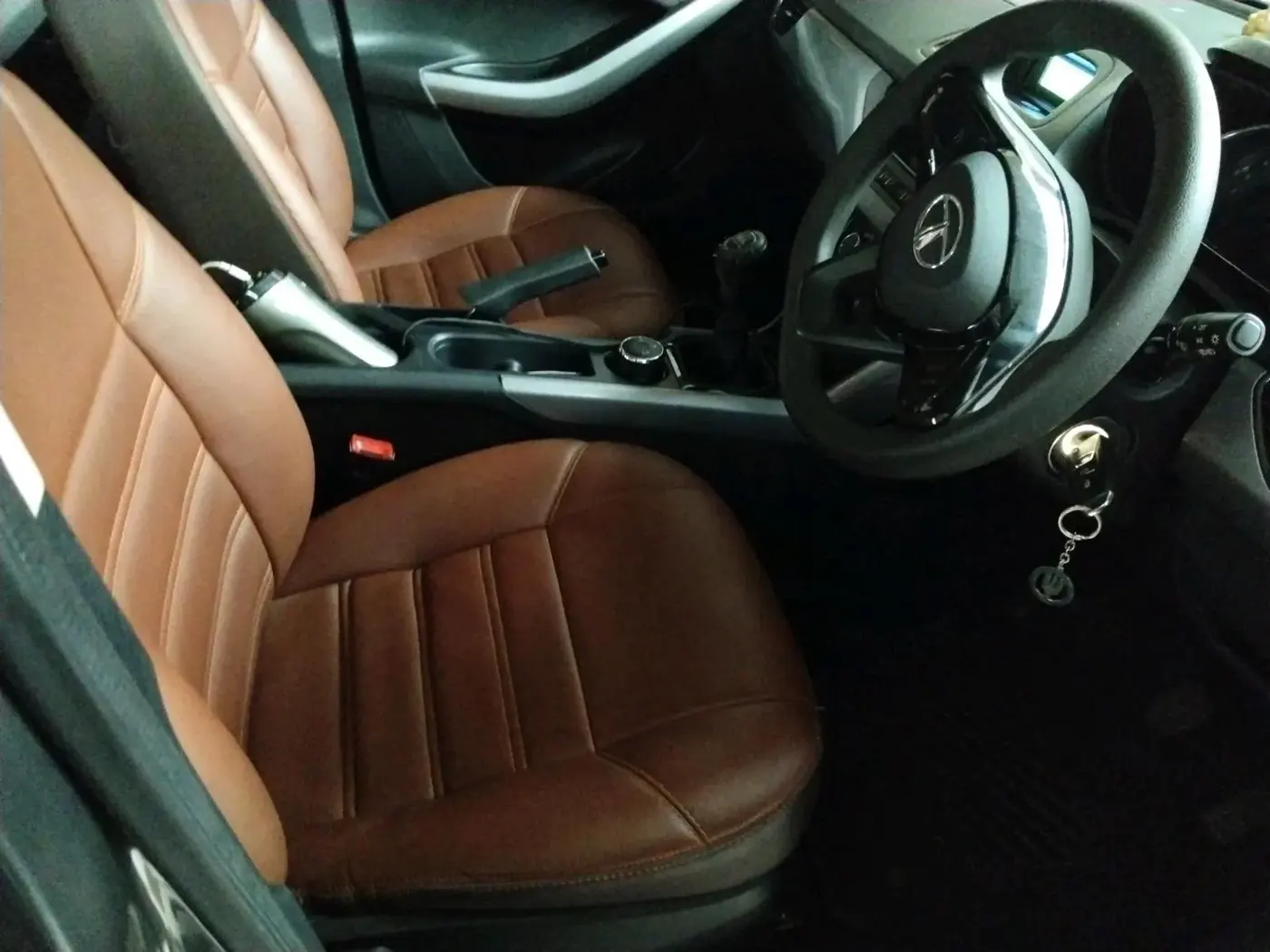 2020 Tata NEXON XM PETROL, Petrol, Manual, 55,449 km, interior