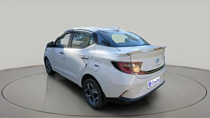 2022 Hyundai AURA SX PLUS 1.2 AMT, Petrol, Automatic, 11,177 km, exterior