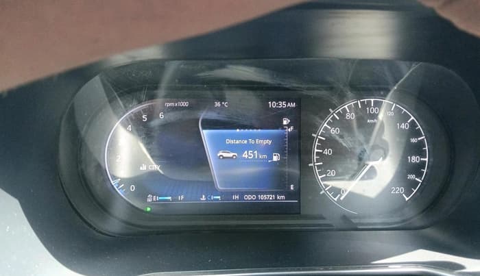 2021 Tata Harrier XZ PLUS 2.0L DARK EDITION, Diesel, Manual, 1,05,721 km, interior