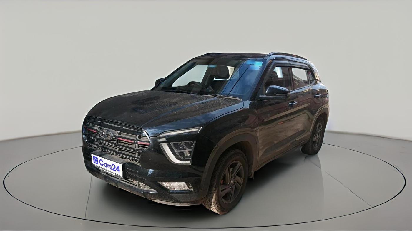 2023 Hyundai Creta S PLUS KNIGHT 1.5 PETROL, Petrol, Manual, 67,201 km, exterior
