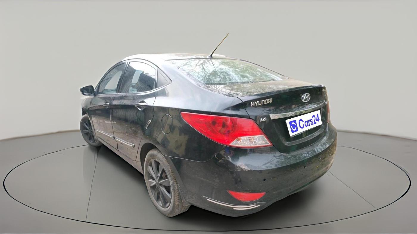 2012 Hyundai Verna FLUIDIC 1.6 VTVT SX, Petrol, Manual, 58,156 km, exterior