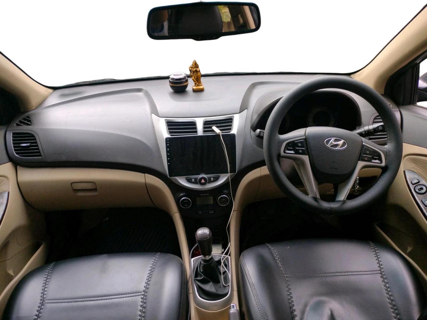 2012 Hyundai Verna FLUIDIC 1.6 VTVT SX, Petrol, Manual, 58,156 km, interior