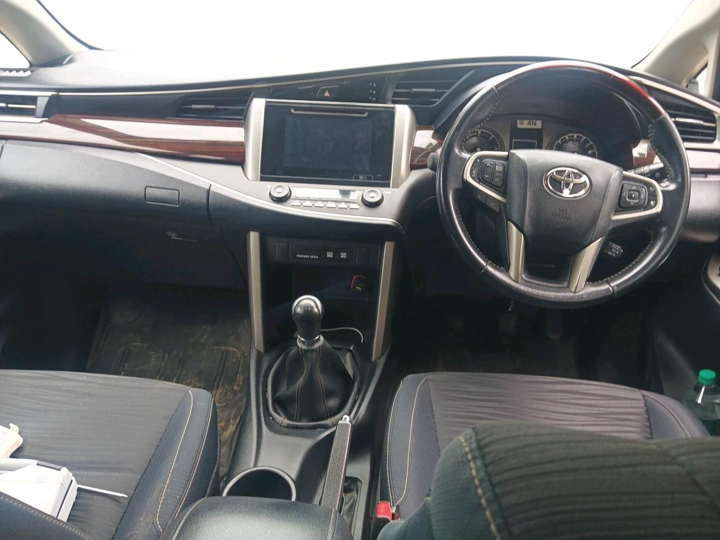 2019 Toyota Innova Crysta 2.4 VX 8 STR, Diesel, Manual, 85,221 km, interior