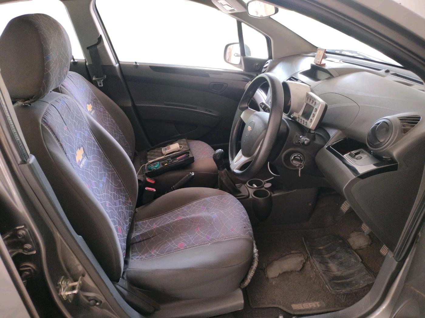 2012 Chevrolet Beat LT PETROL, Petrol, Manual, 47,554 km, interior