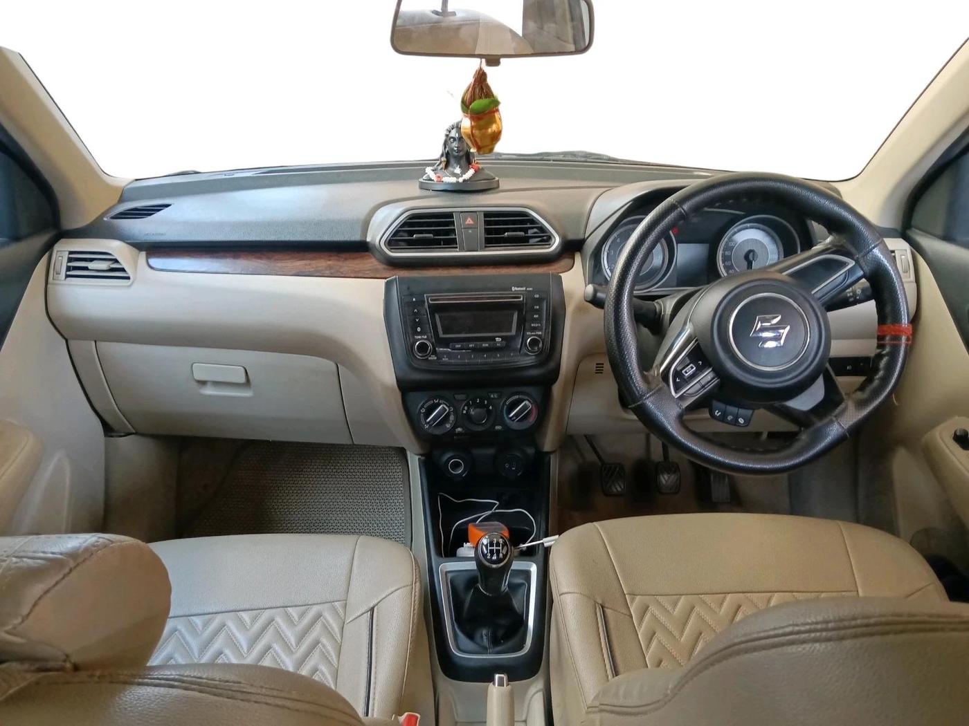 2017 Maruti Dzire VXI, Petrol, Manual, 54,213 km, interior