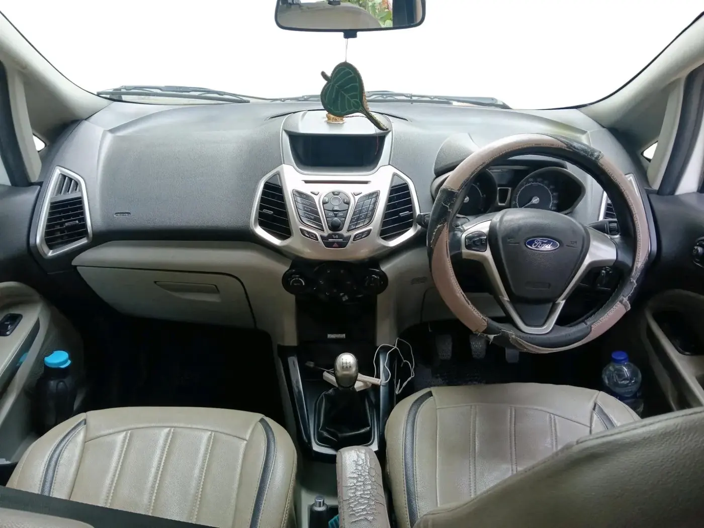2015 Ford Ecosport TITANIUM 1.5L DIESEL, Diesel, Manual, 1,38,620 km, interior