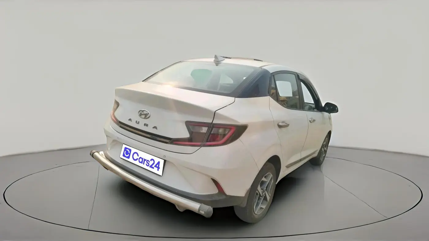 2020 Hyundai AURA SX 1.2, Petrol, Manual, 1,16,536 km, exterior
