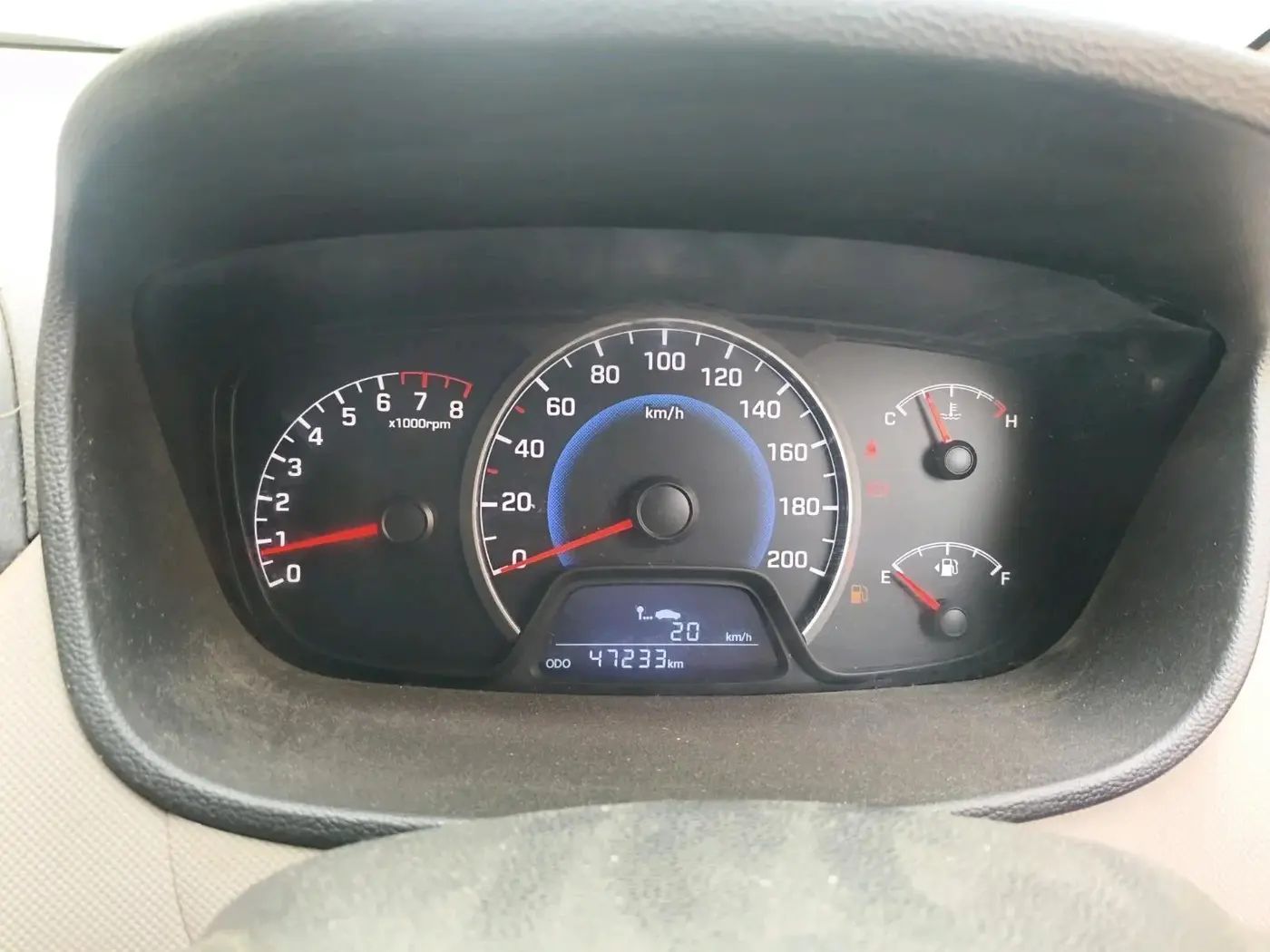2015 Hyundai Grand i10 SPORTZ 1.2 KAPPA VTVT, Petrol, Manual, 47,233 km, interior