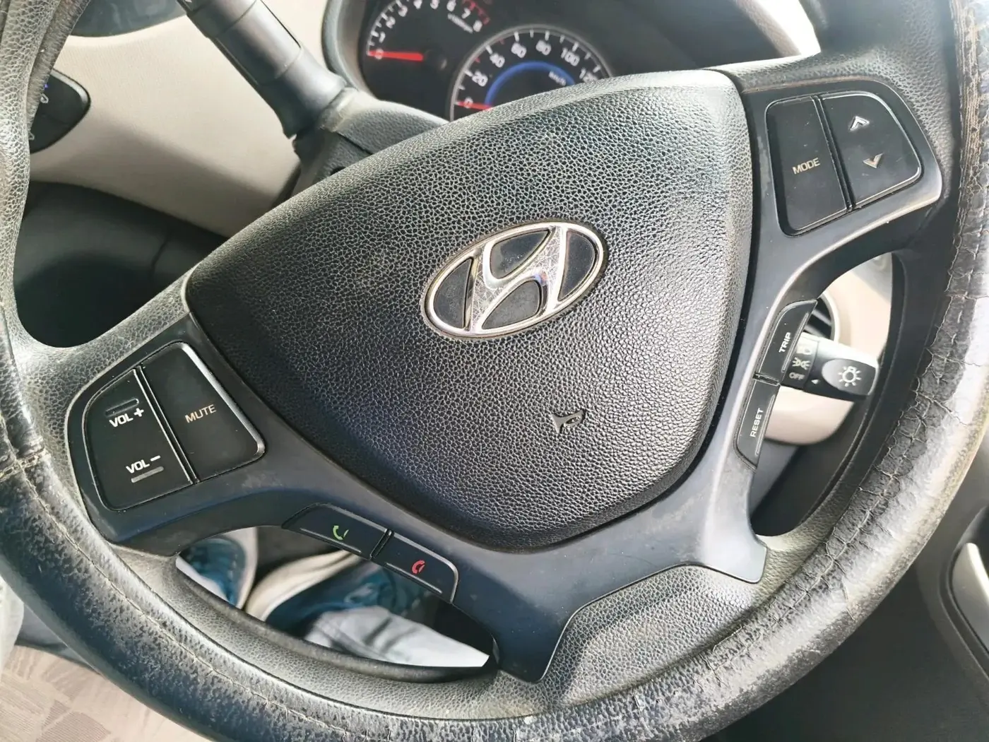 2015 Hyundai Grand i10 SPORTZ 1.2 KAPPA VTVT, Petrol, Manual, 47,233 km, interior