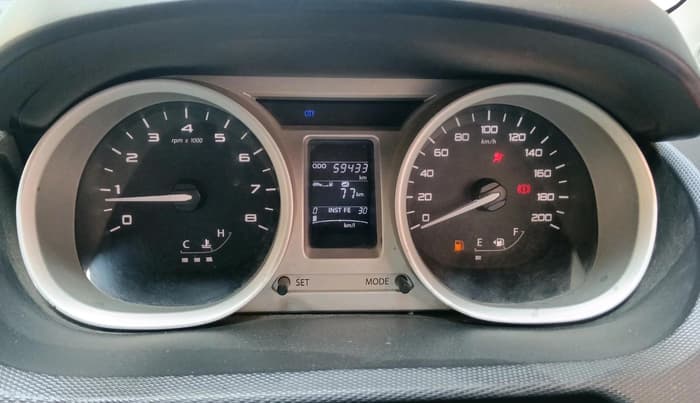 2017 Tata TIGOR XZ (O) PETROL, Petrol, Manual, 59,433 km, interior