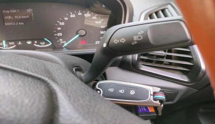 2019 Ford Ecosport TREND 1.5L DIESEL, Diesel, Manual, 68,852 km, interior