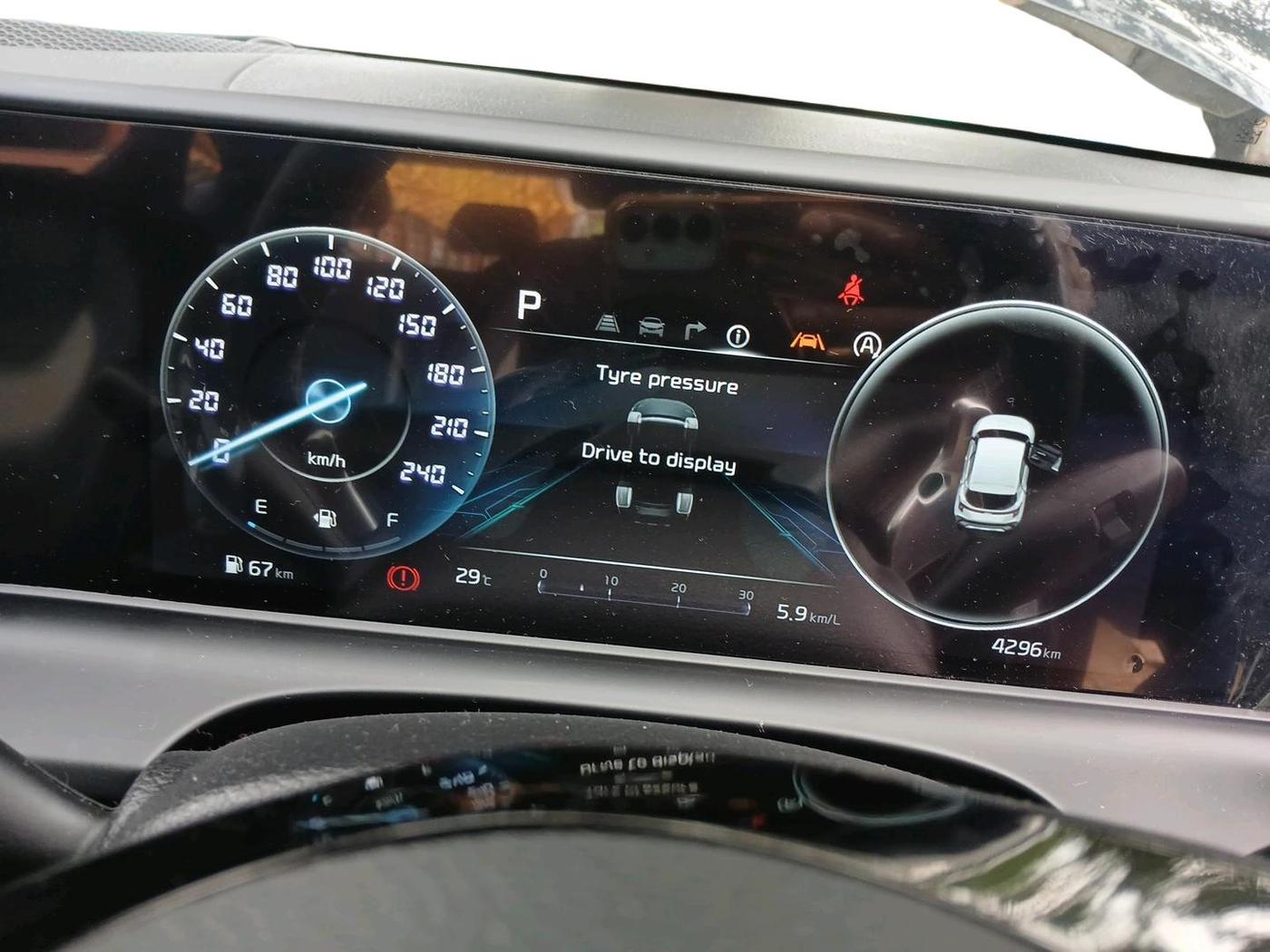 2023 KIA SELTOS  GTX Plus 1.5 Turbo Petrol DCT, Petrol, Automatic, 4,296 km, interior