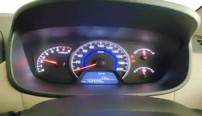 2013 Hyundai Grand i10 MAGNA 1.2 KAPPA VTVT, Petrol, Manual, 1,02,500 km, interior