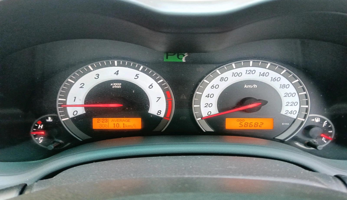 2013 Toyota Corolla Altis GL PETROL, Petrol, Manual, 85,690 km, interior