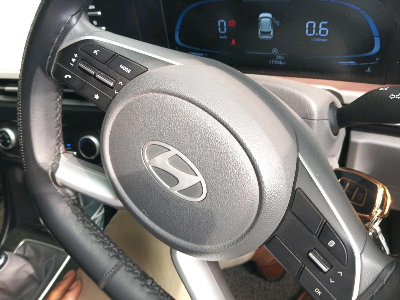 2024 Hyundai Creta EX 1.5 PETROL, Petrol, Manual, 11,709 km, interior