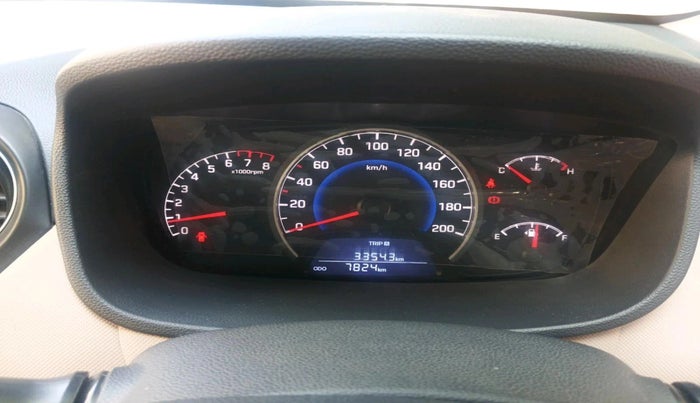 2017 Hyundai Grand i10 SPORTZ (O) 1.2 KAPPA VTVT, Petrol, Manual, 7,824 km, interior
