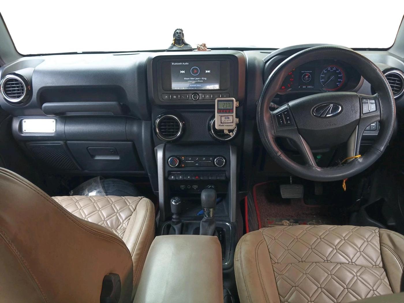 2021 Mahindra Thar LX D 4WD AT CONVERTIBLE, Diesel, Automatic, 64,891 km, interior