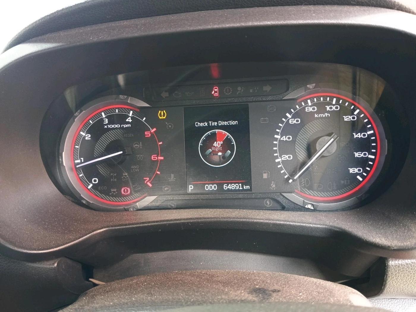 2021 Mahindra Thar LX D 4WD AT CONVERTIBLE, Diesel, Automatic, 64,891 km, interior