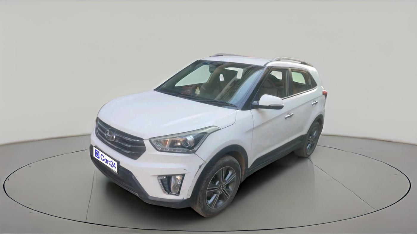 2017 Hyundai Creta SX PLUS AT 1.6 DIESEL, Diesel, Automatic, 1,06,042 km, exterior